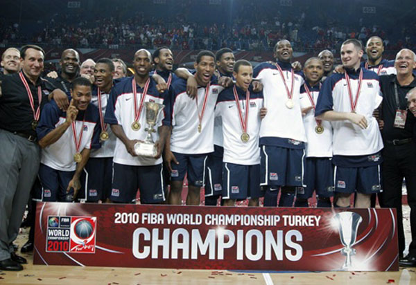 USA Campeón de Basquetbol FIBA 2010