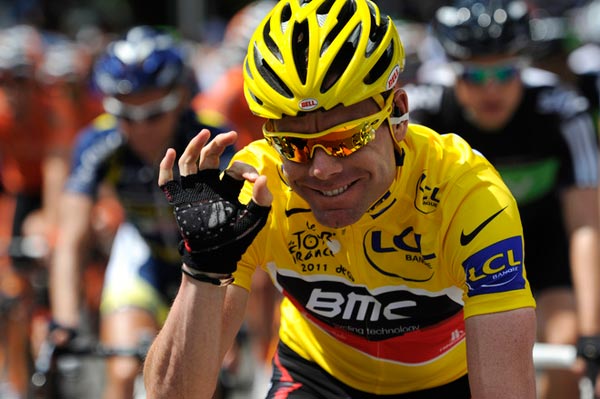 Ganador del Tour de Francia 2011, Cadel Evans