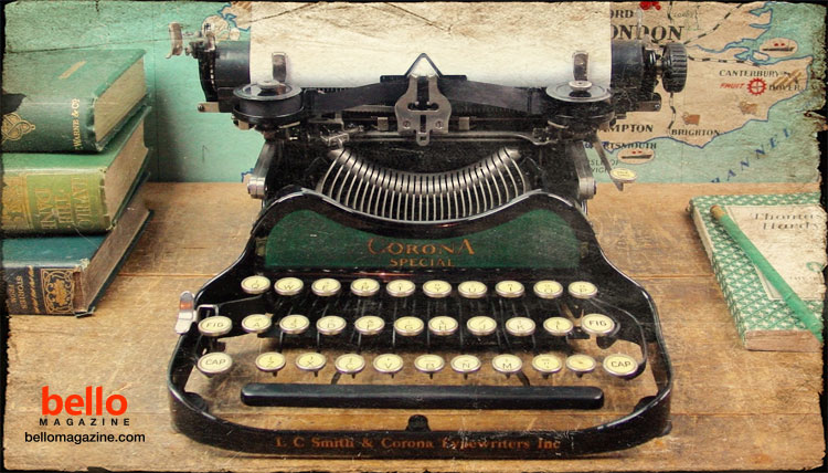 La primera maquina de escribir