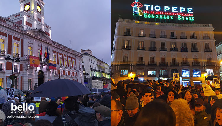 Ciudadanos venezolanos en Madrid, España