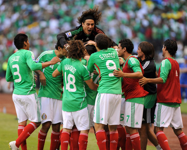 La Selección de México es parte del Top 10 de la FIFA