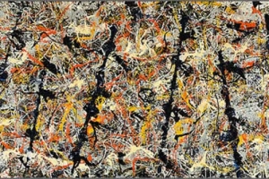 "Blue Poles" de Jackson Pollock