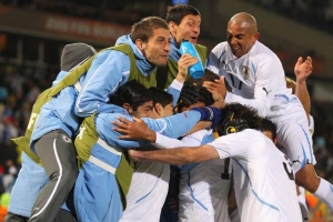 Ganó Uruguay a Sudáfrica