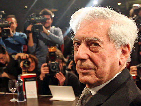 Mario Vargas Llosa abre la Feria del Libro en Buenos Aires, Argentina